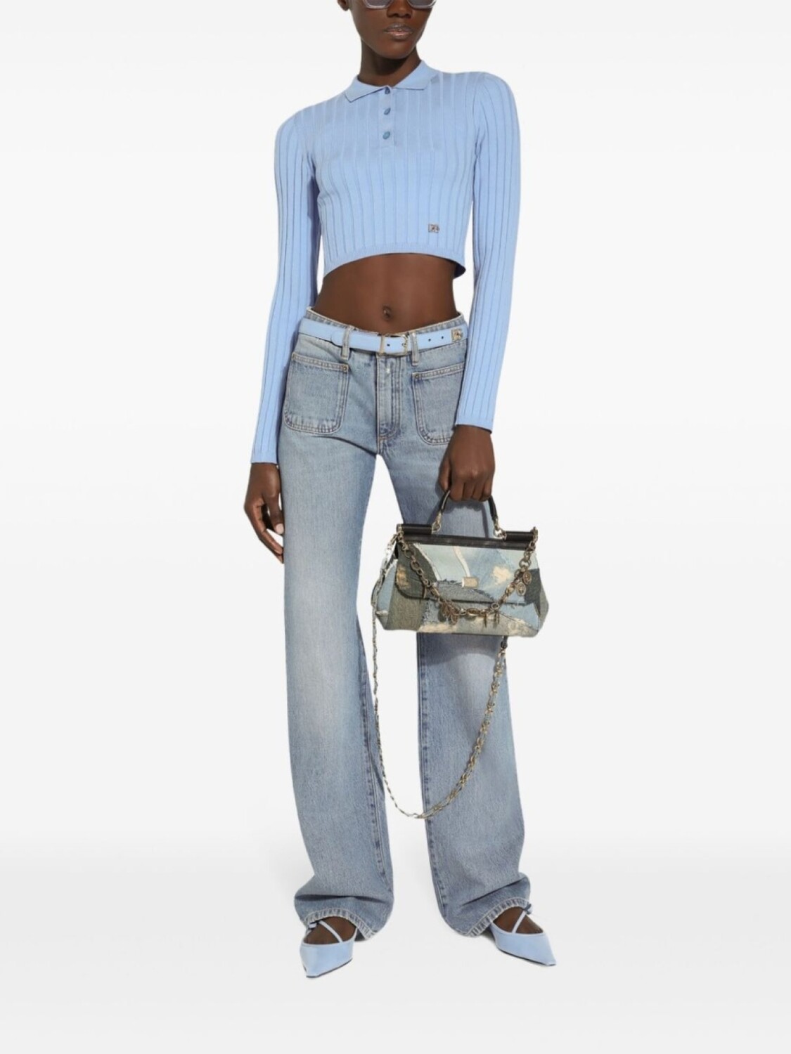 Dolce & Gabbana зауженные джинсы с карманами, синий
Dolce & Gabbana зауженные джинсы с карманами, синий