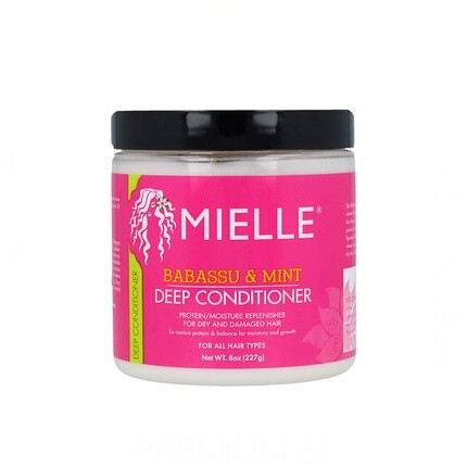 Mielle Babassu Mint Deep Conditioner 227g 8Oz
Mielle Babassu Mint Deep Conditioner 227g 8Oz
