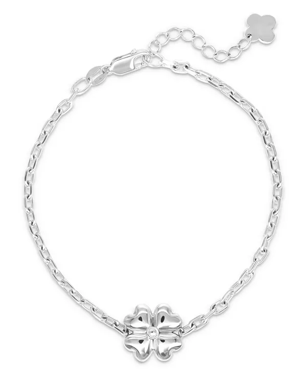 Браслет-Цепочка в форме клеверного сердца из стерлингового серебра, 7,0 дюймов (увеличение до 8,0 дюймов) Devata, silver
Браслет-Цепочка в форме клеверного сердца из стерлингового серебра, 7,0 дюймов (увеличение до 8,0 дюймов) Devata, silver