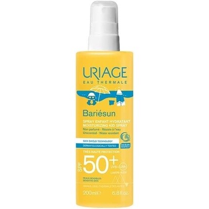 Детский увлажняющий спрей с высокой защитой Uriage BariгSun Spf50+, 200 мл
Детский увлажняющий спрей с высокой защитой Uriage BariгSun Spf50+, 200 мл