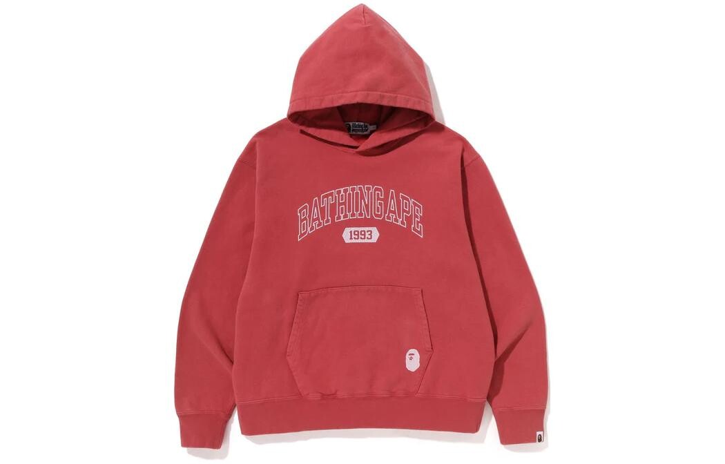 BAPE Batihng Ape свободный крой пуловер с капюшоном A Bathing Ape, красный
BAPE Batihng Ape свободный крой пуловер с капюшоном A Bathing Ape, красный