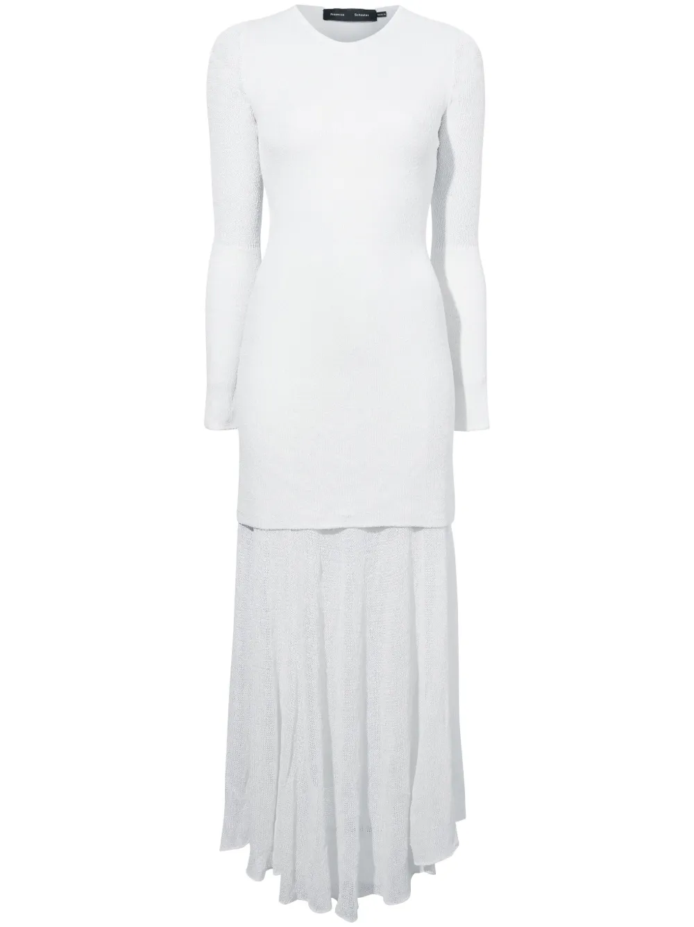 Платье макси со вставками Proenza Schouler, белый
Платье макси со вставками Proenza Schouler, белый