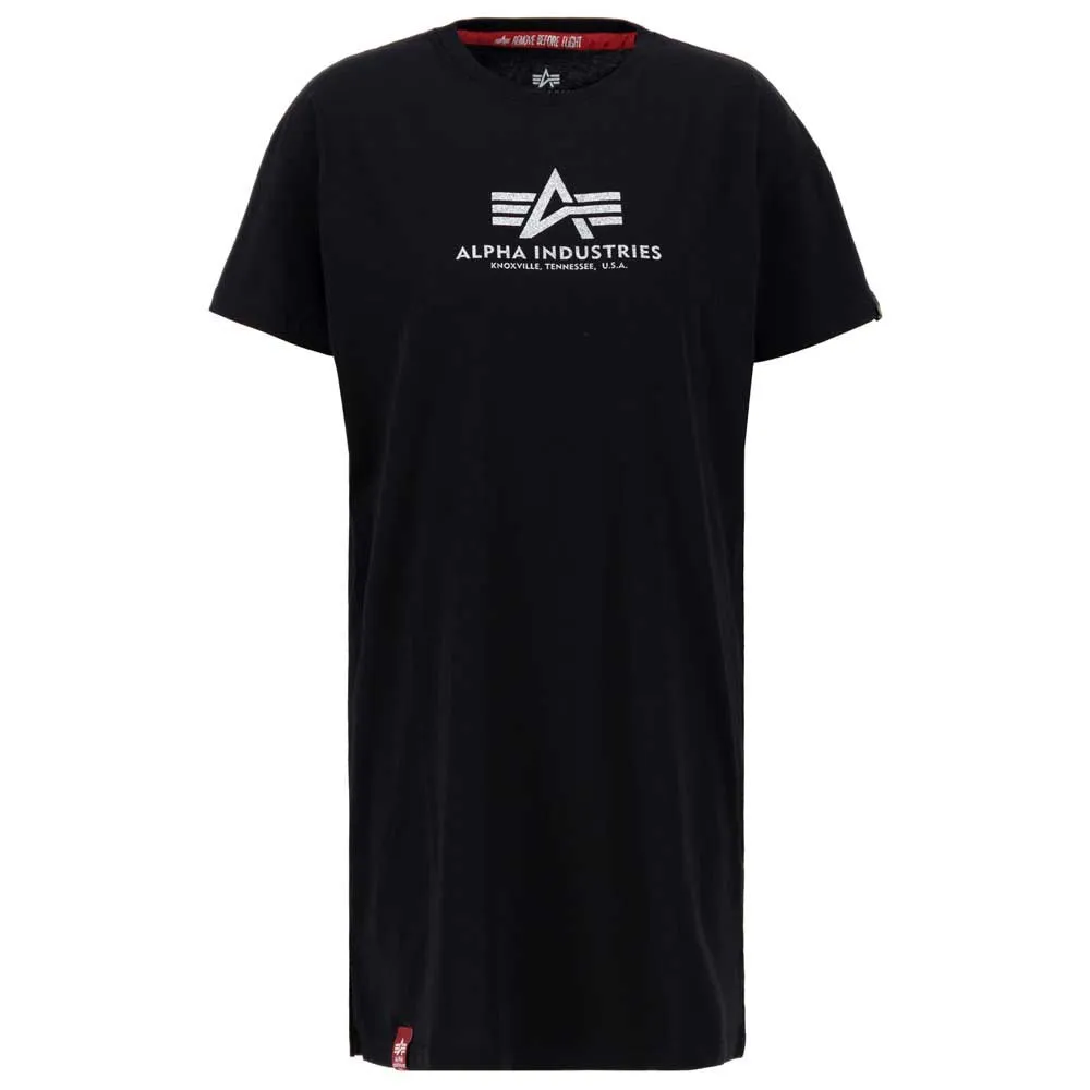 Футболка с коротким рукавом Alpha Industries Basic Long G, черный 
Футболка с коротким рукавом Alpha Industries Basic Long G, черный