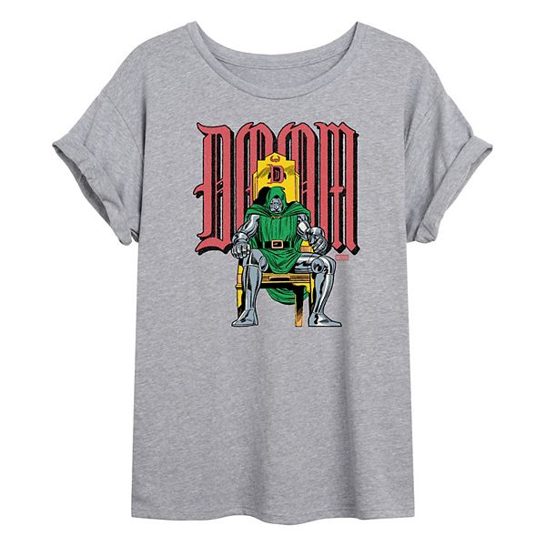 Футболка Juniors' Doctor Doom Throne Distressed Oversized Marvel, Heather Gray
Футболка Juniors' Doctor Doom Throne Distressed Oversized Marvel, Heather Gray