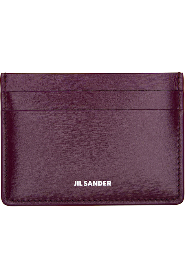 Jil Sander Держатель кредитной карты Burgundy
Jil Sander Держатель кредитной карты Burgundy