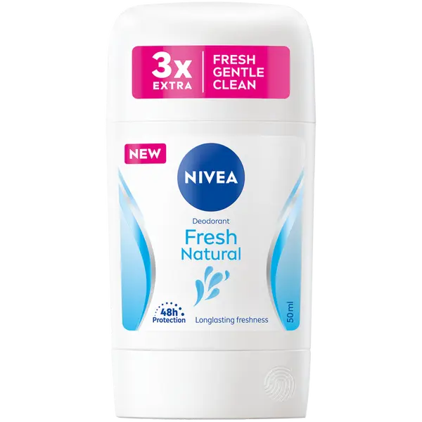 Антиперспирант-карандаш, 50 мл Nivea Fresh natural
Антиперспирант-карандаш, 50 мл Nivea Fresh natural