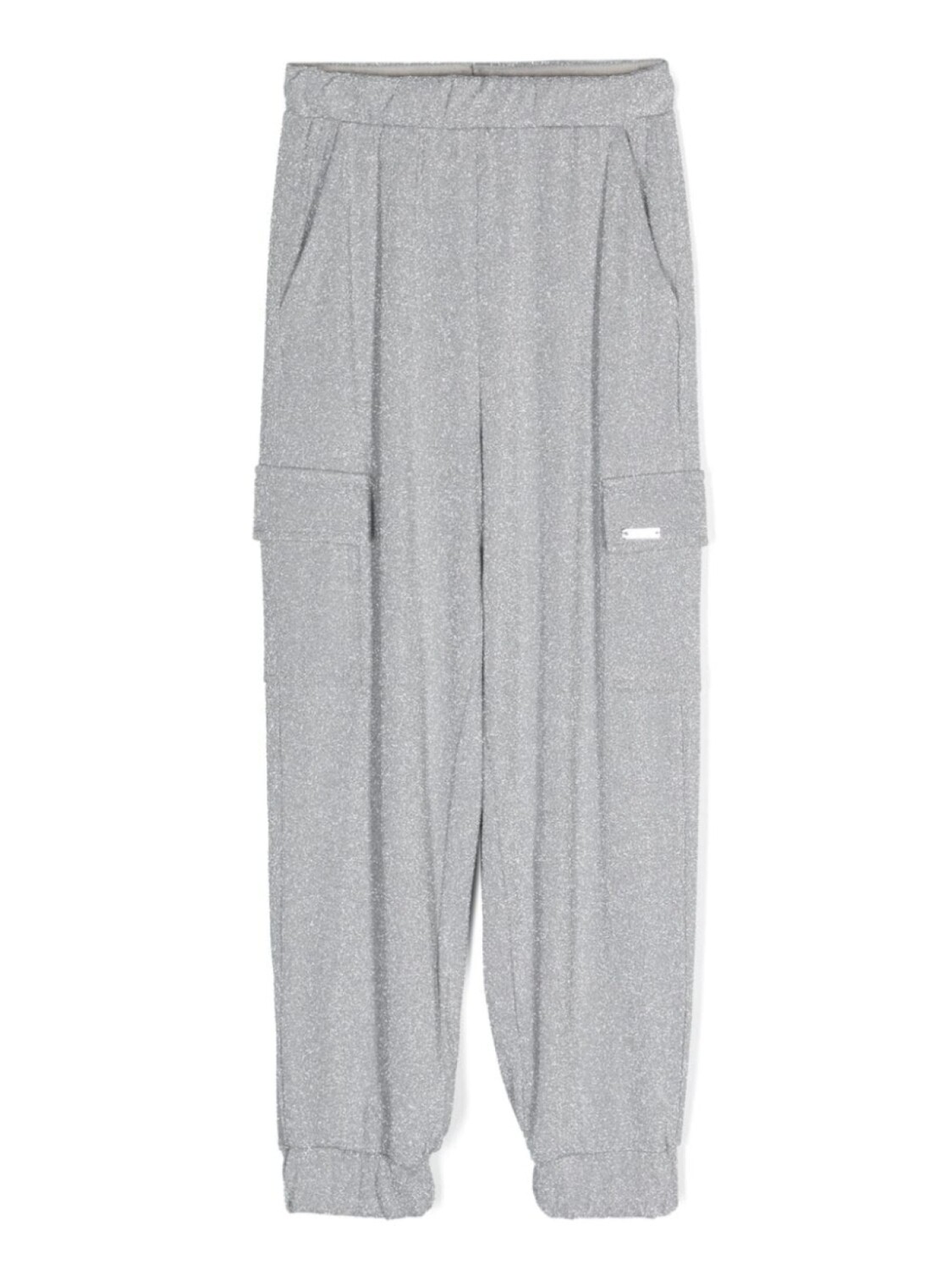 Monnalisa брюки карго с люрексом, серый
Monnalisa брюки карго с люрексом, серый