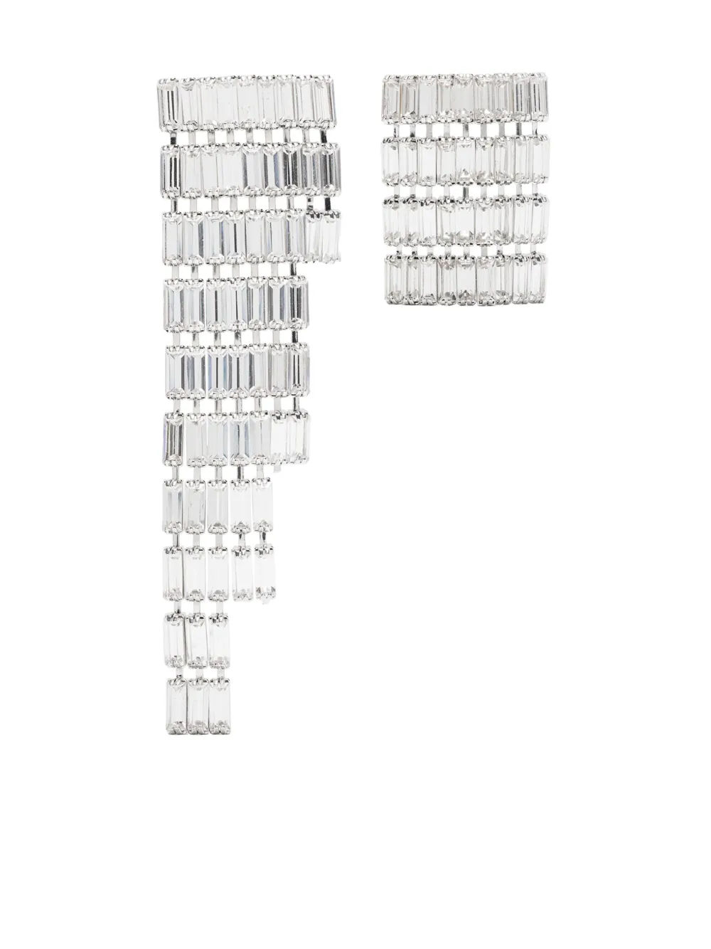 Асимметричные серьги с бахромой из кристаллов Magda Butrym, серебяный
Асимметричные серьги с бахромой из кристаллов Magda Butrym, серебяный