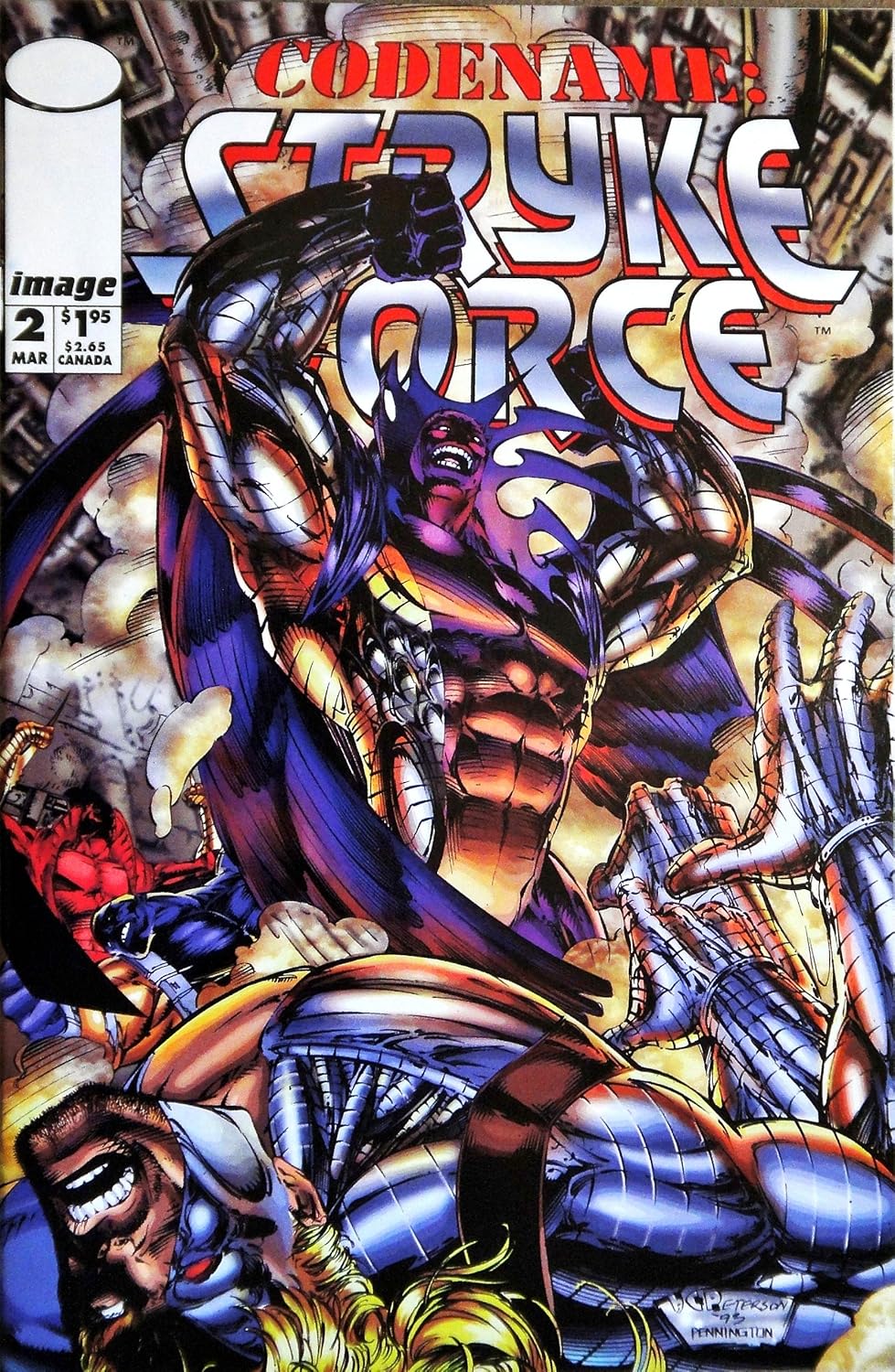 Codename Stryke Force #2 Image 1994 (IMAGE COMICS)
Codename Stryke Force #2 Image 1994 (IMAGE COMICS)