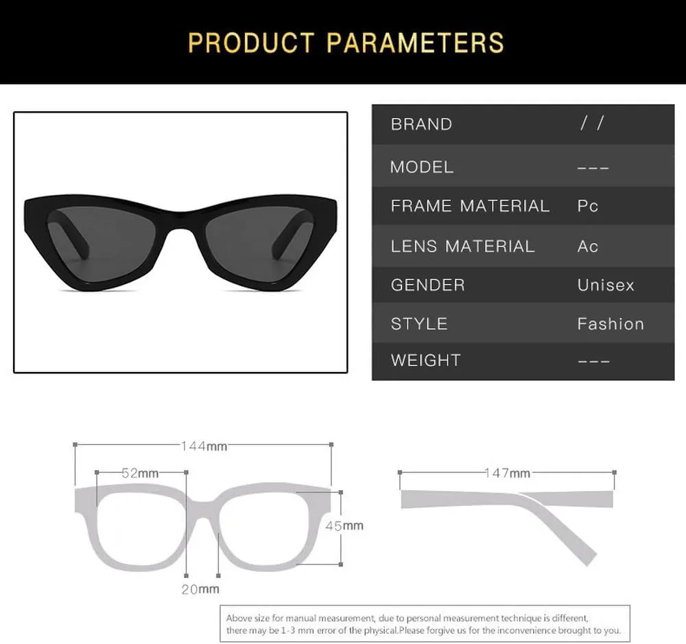 LVTFCO Стильные солнцезащитные очки для женщин, модные, модные, в форме «кошачий глаз», солнцезащитные очки для мужчин и женщин с защитой UV400, белые, White Clear
LVTFCO Стильные солнцезащитные очки для женщин, модные, модные, в форме «кошачий глаз», солнцезащитные очки для мужчин и женщин с защитой UV400, белые, White Clear