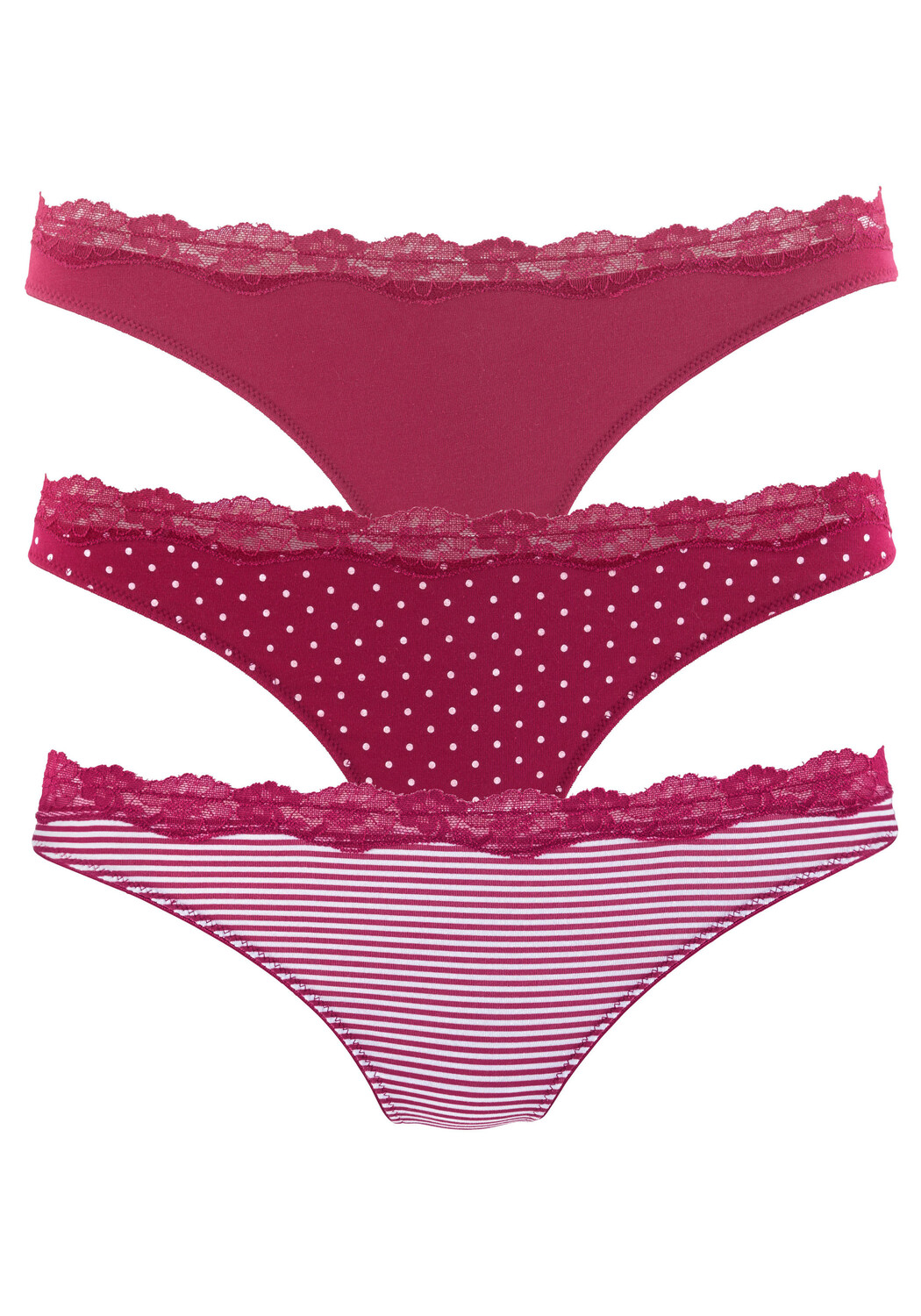 Стринги LASCANA, цвет rot gestreift, uni, gepunktet
Стринги LASCANA, цвет rot gestreift, uni, gepunktet