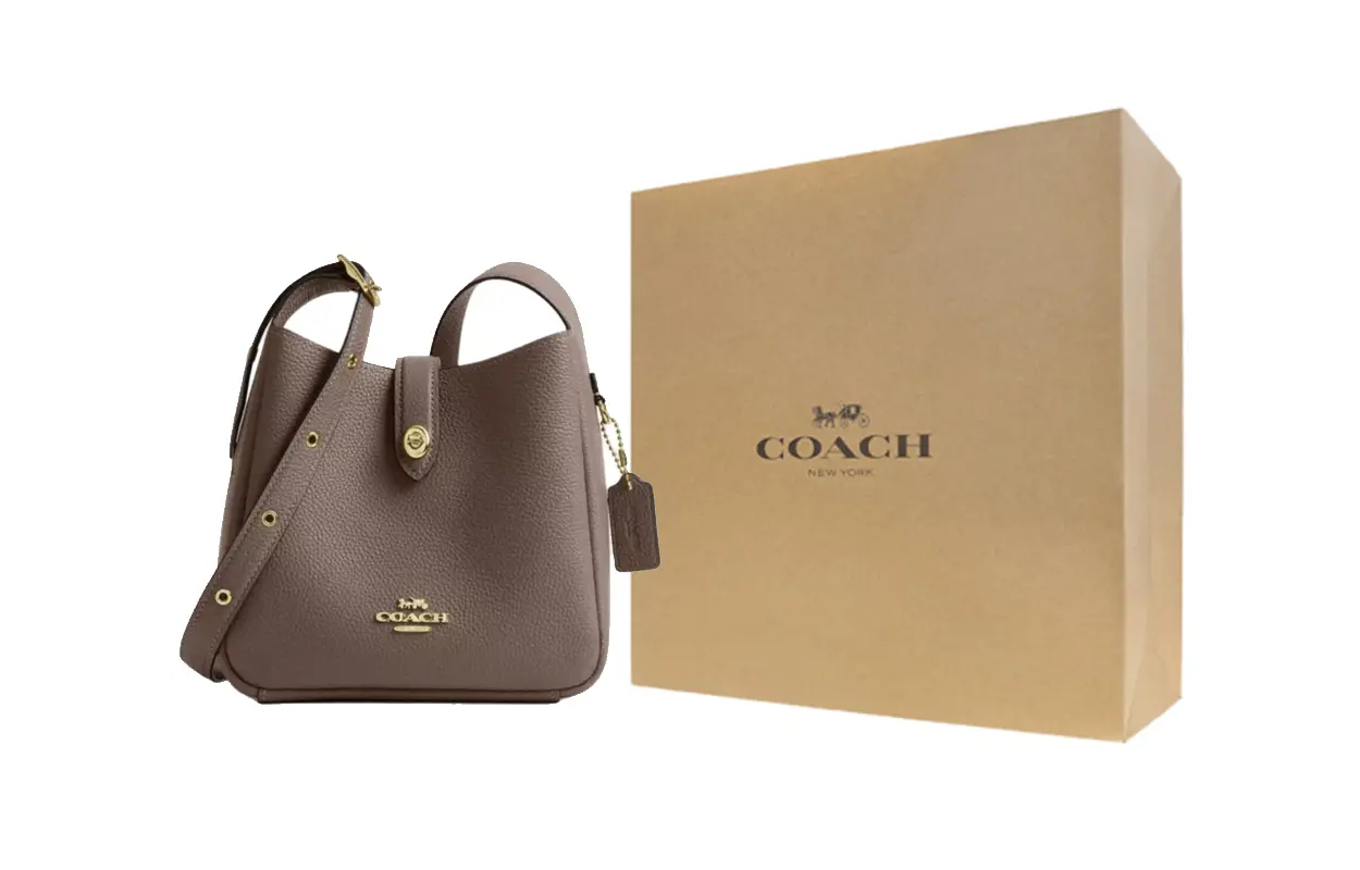 COACH Кожаная сумка через плечо Хэдли мини женская умбра
COACH Кожаная сумка через плечо Хэдли мини женская умбра