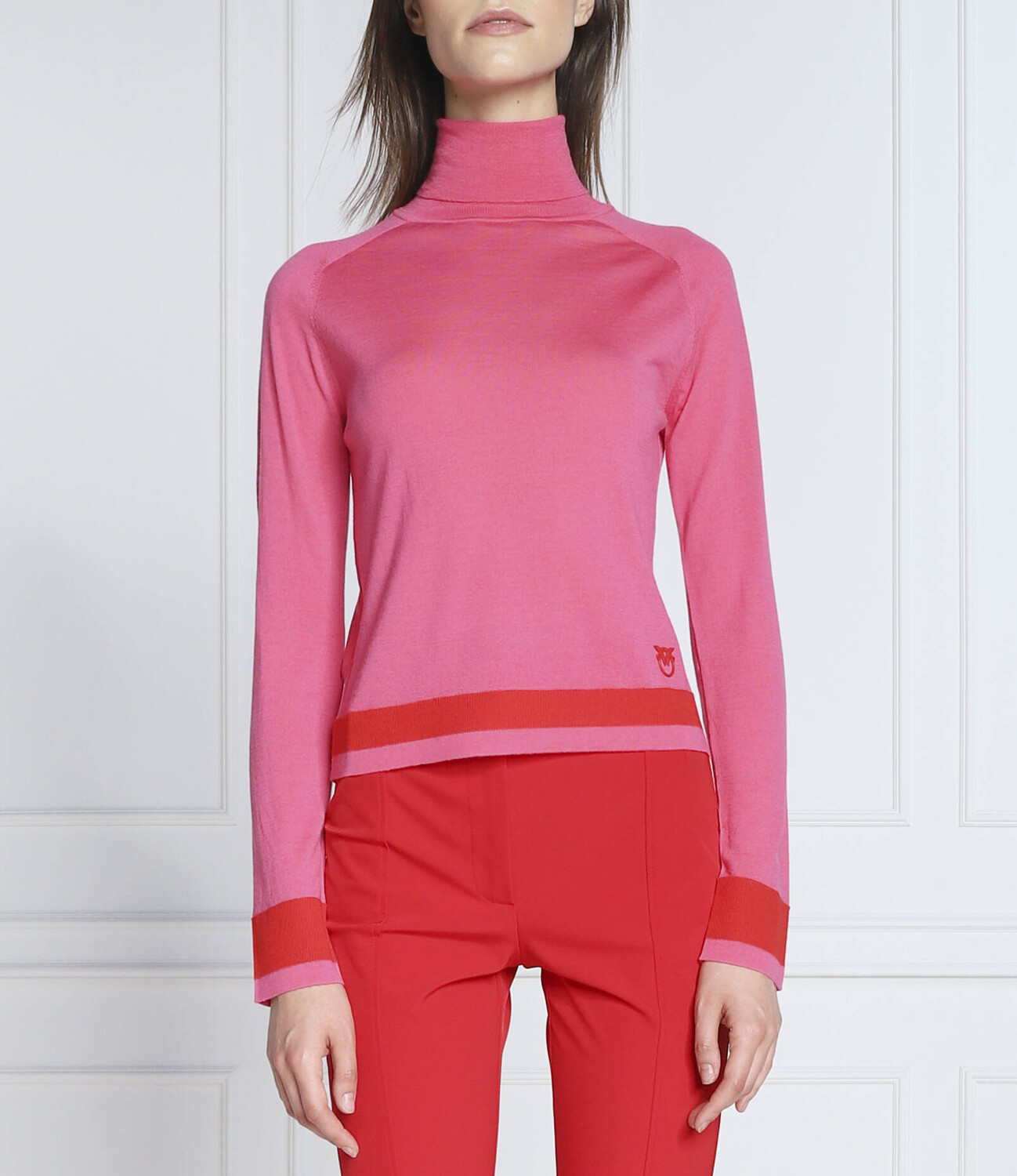 Свитер из шерсти Pinko decotto dolcevita slim fit, роза
Свитер из шерсти Pinko decotto dolcevita slim fit, роза