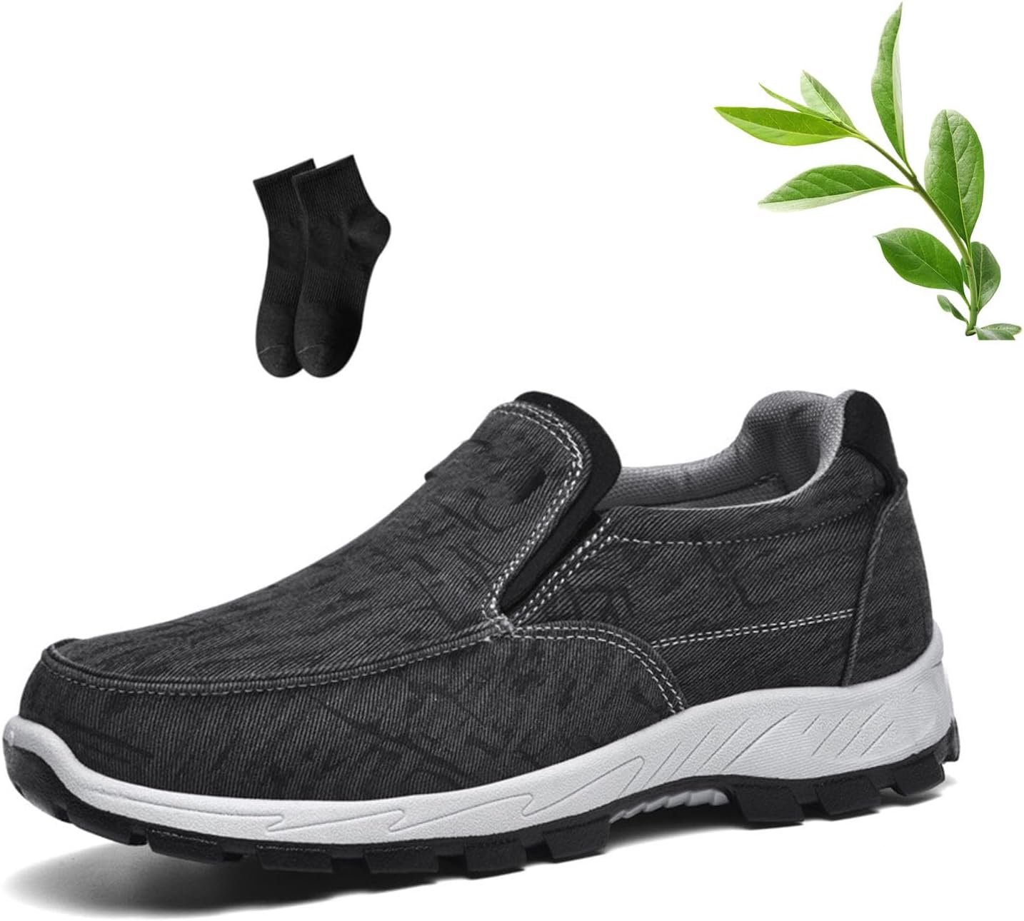 Мужские ортопедические слипоны, комфортные прогулочные туфли, мужские водонепроницаемые походные туфли, удобные ортопедические прогулочные слипоны для улицы Noworfewer, черный
Мужские ортопедические слипоны, комфортные прогулочные туфли, мужские водонепроницаемые походные туфли, удобные ортопедические прогулочные слипоны для улицы Noworfewer, черный