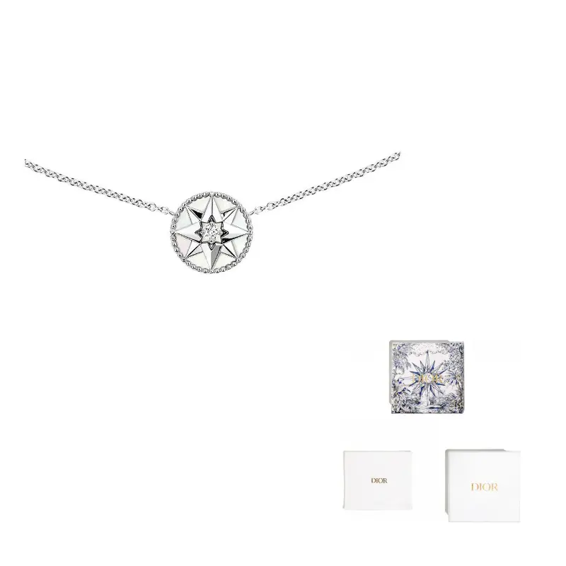 DIOR Розовое золото ожерелье для женщин
DIOR Розовое золото ожерелье для женщин