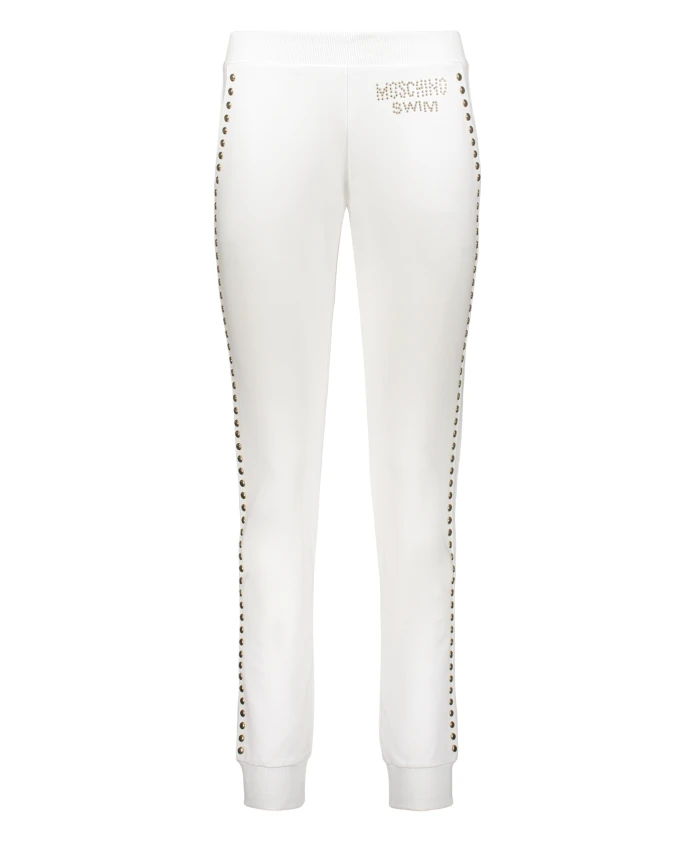 Спортивные штаны с логотипом и заклепками. Moschino, белый
Спортивные штаны с логотипом и заклепками. Moschino, белый