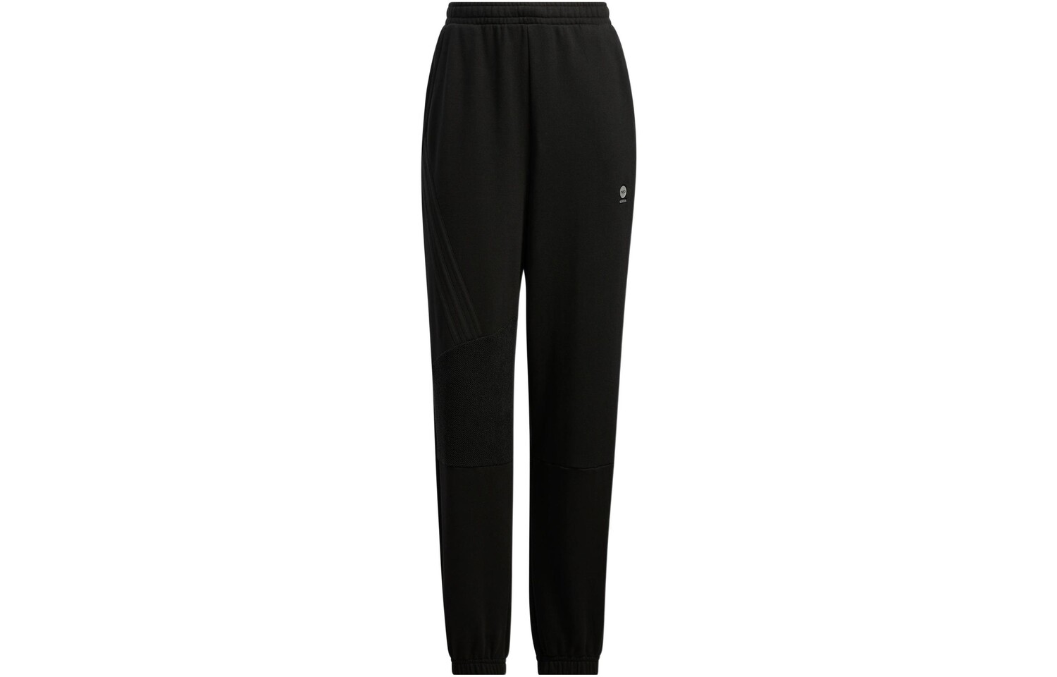 Трикотажные спортивные штаны женские черные Adidas 
Трикотажные спортивные штаны женские черные Adidas