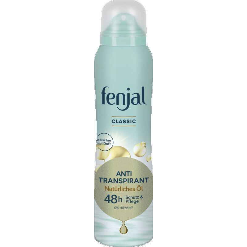 Классический спрей-антиперспирант fenjal, 150 ml
Классический спрей-антиперспирант fenjal, 150 ml