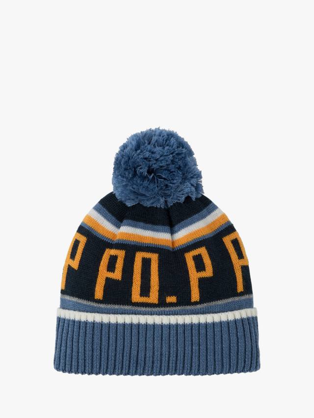 Детская шапка с помпоном из шерстяной смеси Polarn O. Pyret, Bijou Blue
Детская шапка с помпоном из шерстяной смеси Polarn O. Pyret, Bijou Blue