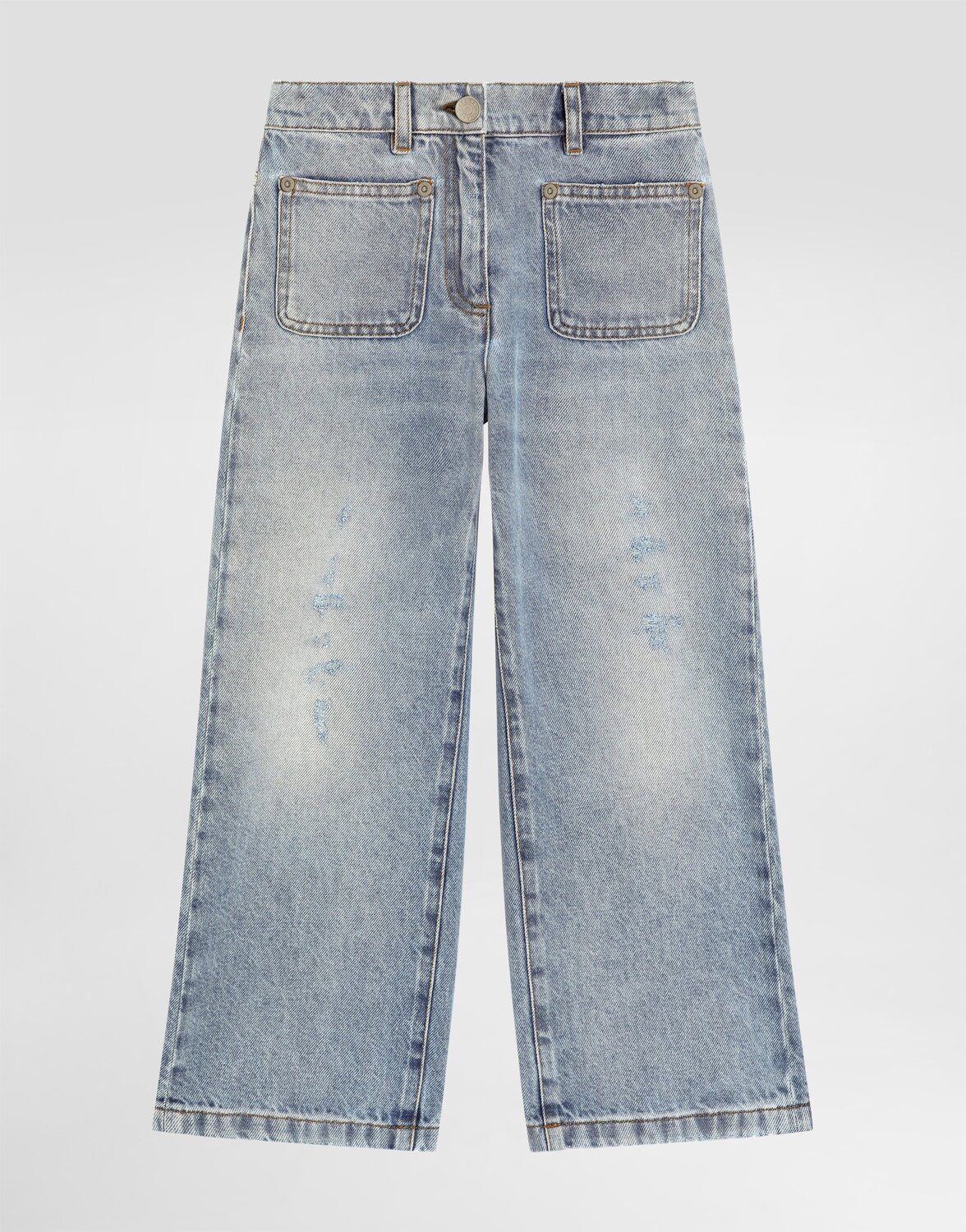 Джинсы из состаренного денима DOLCE & GABBANA, мультиколор
Джинсы из состаренного денима DOLCE & GABBANA, мультиколор