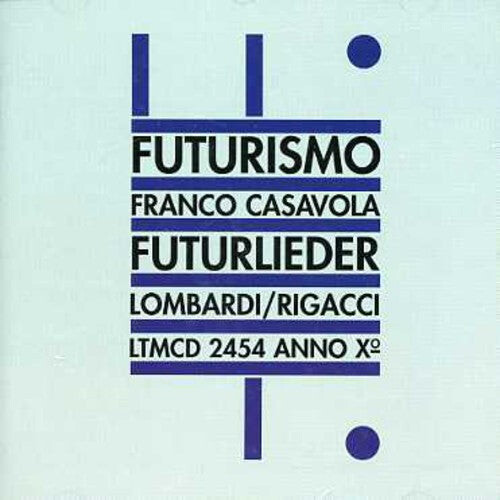 CD диск Casavola, Franco: Futurlieder 
CD диск Casavola, Franco: Futurlieder