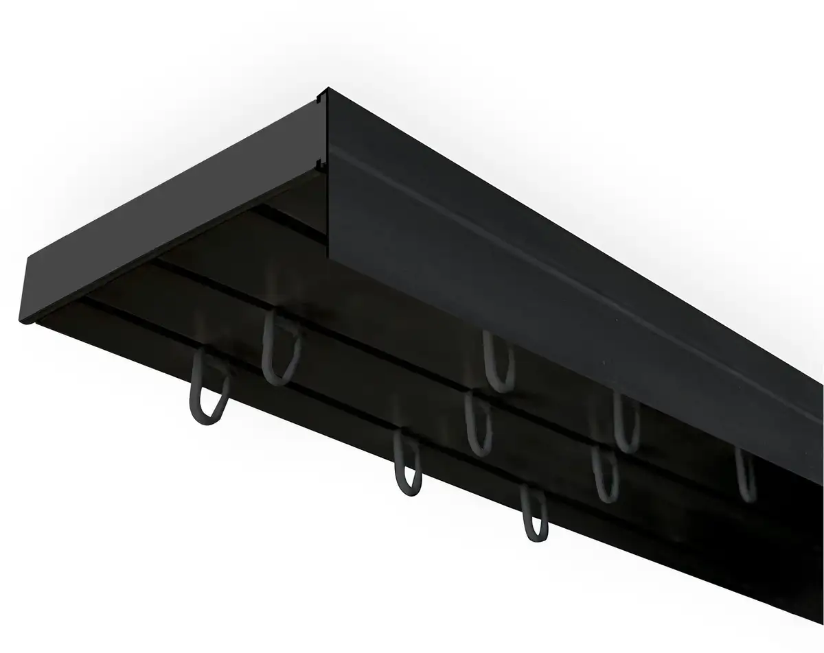 SN DECO GROUP Карниз для штор "Карниз SH (1) с панелью 5 см", 3 направляющие, фиксированный размер 540 см, черный
SN DECO GROUP Карниз для штор "Карниз SH (1) с панелью 5 см", 3 направляющие, фиксированный размер 540 см, черный