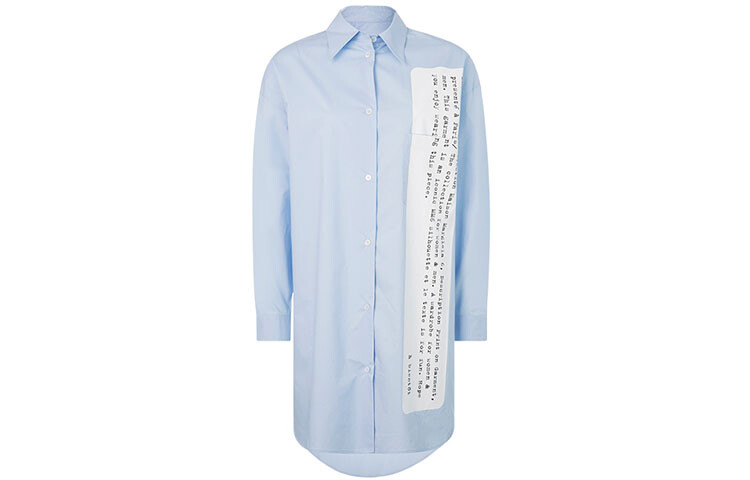 Платье с длинными рукавами женское синее Mm6 Maison Margiela
Платье с длинными рукавами женское синее Mm6 Maison Margiela