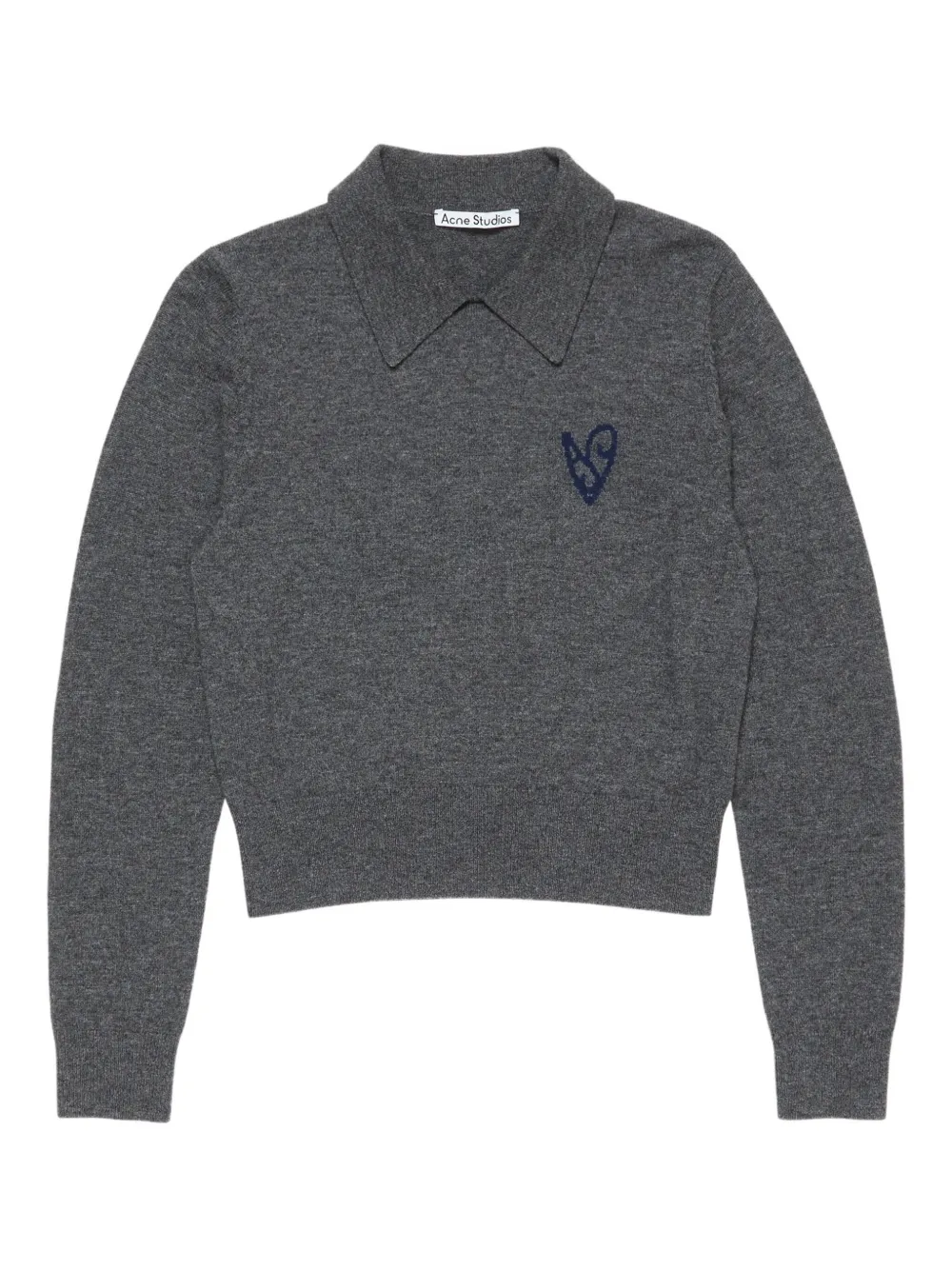 Футболка поло с узором Acne Studios, серый
Футболка поло с узором Acne Studios, серый