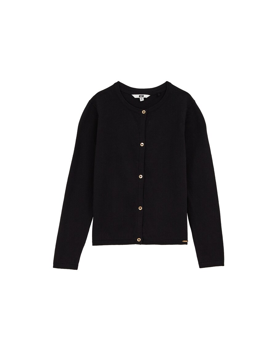 Вязаный кардиган WE Fashion, черный 
Вязаный кардиган WE Fashion, черный