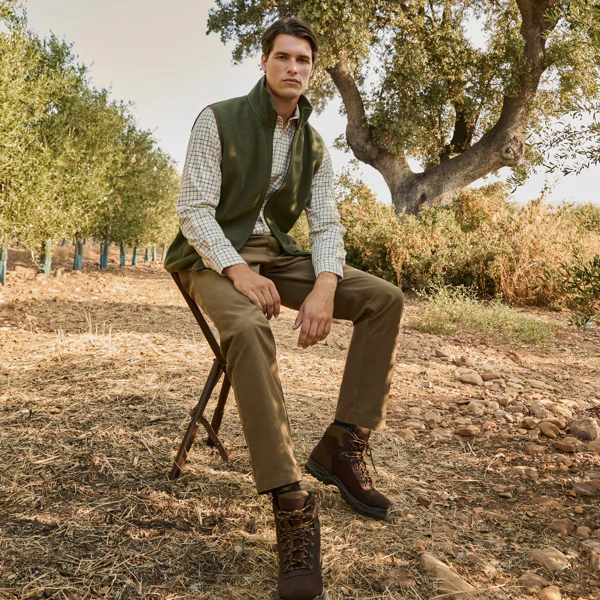 Мужской базовый флисовый жилет Verhunt, зеленый
Мужской базовый флисовый жилет Verhunt, зеленый