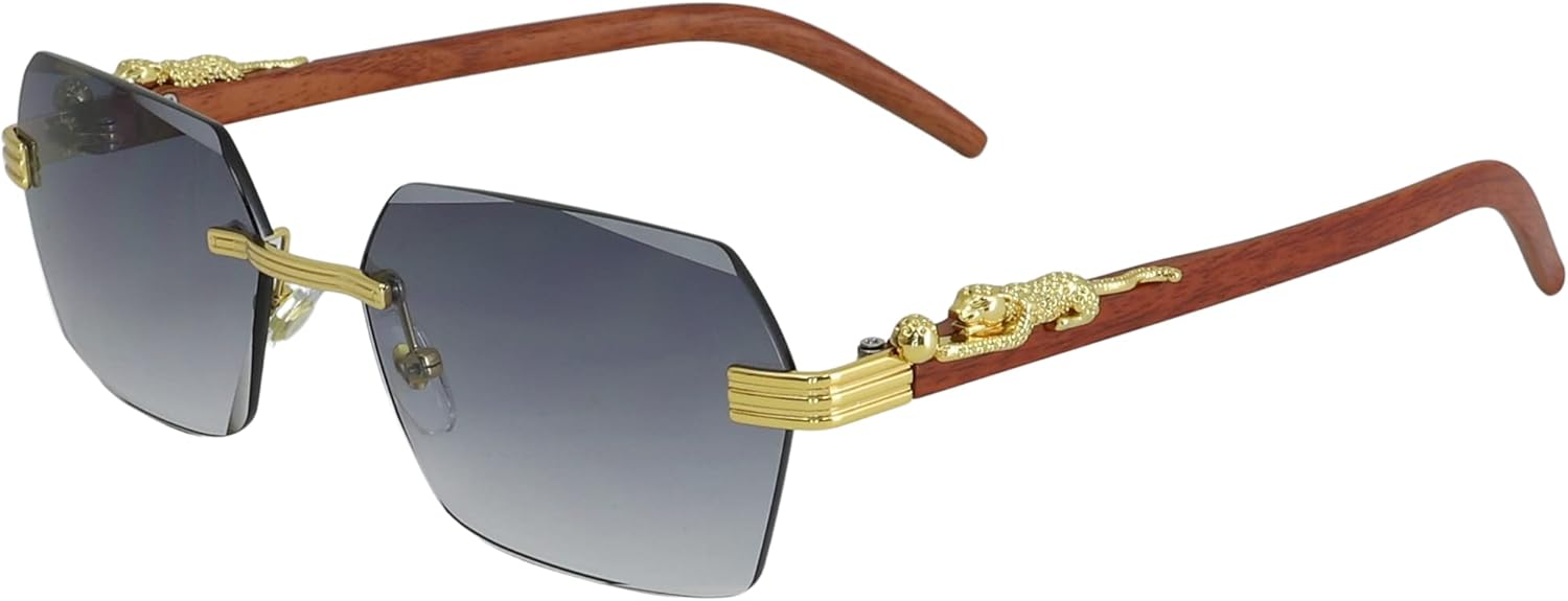 Безупречные очки. Ретро-солнцезащитные очки без оправы. Роскошные винтажные металлические прямоугольные солнцезащитные очки с тонированными цветными линзами FLAWLESS EYEWEAR, Smoke
Безупречные очки. Ретро-солнцезащитные очки без оправы. Роскошные винтажные металлические прямоугольные солнцезащитные очки с тонированными цветными линзами FLAWLESS EYEWEAR, Smoke