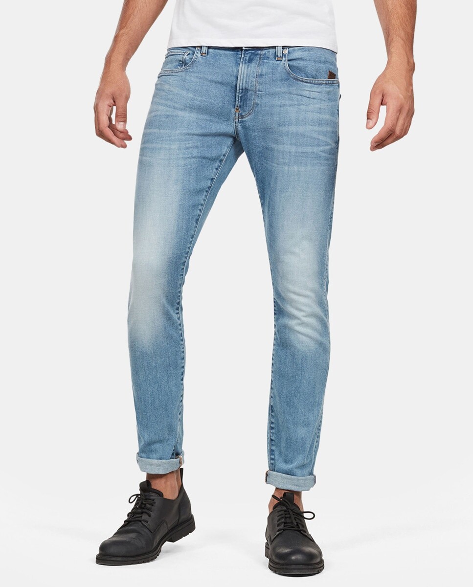 Мужские голубые джинсы скинни Revend G-Star Raw, светло-синий
Мужские голубые джинсы скинни Revend G-Star Raw, светло-синий
