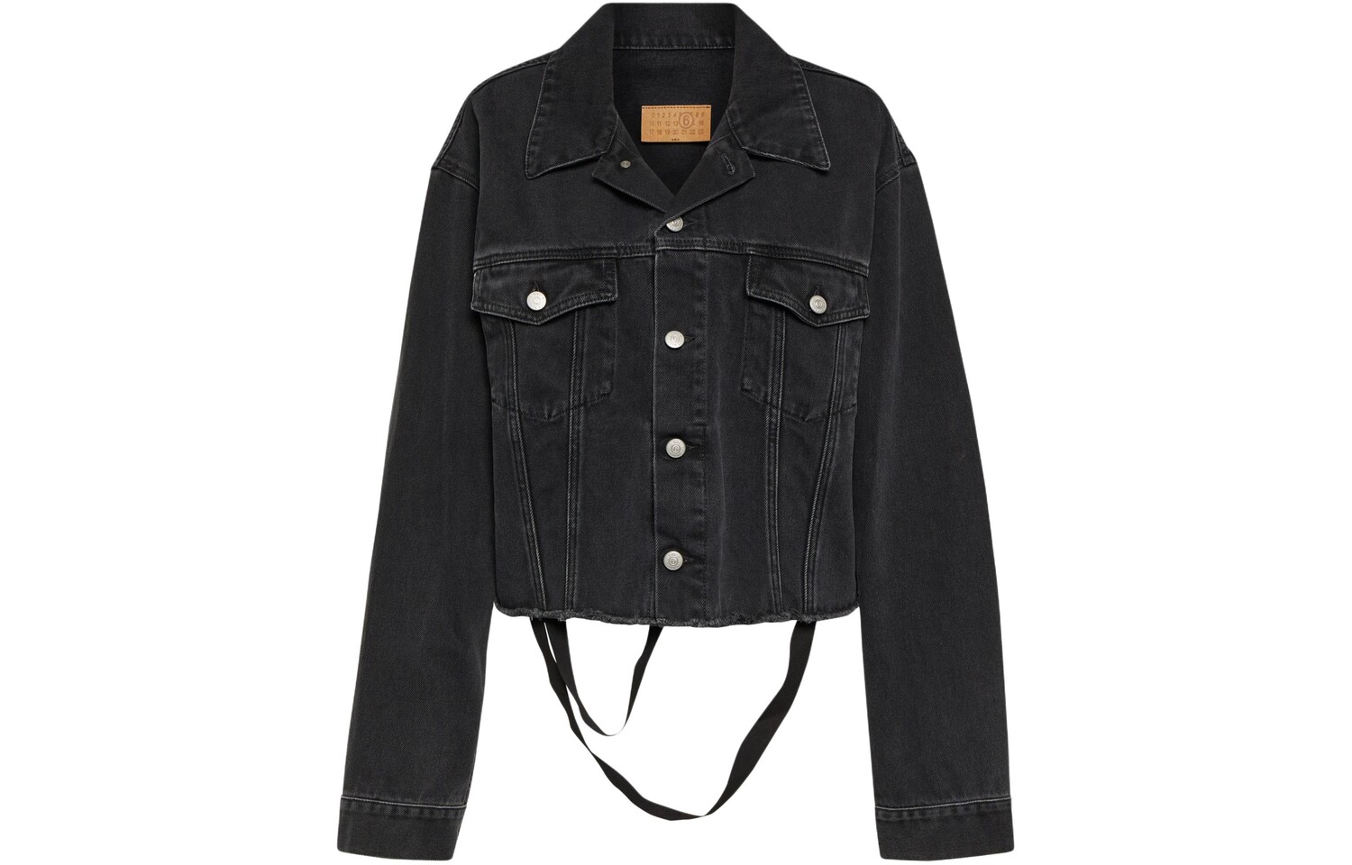 Куртка джинсовая женская Mm6 Maison Margiela, черный
Куртка джинсовая женская Mm6 Maison Margiela, черный