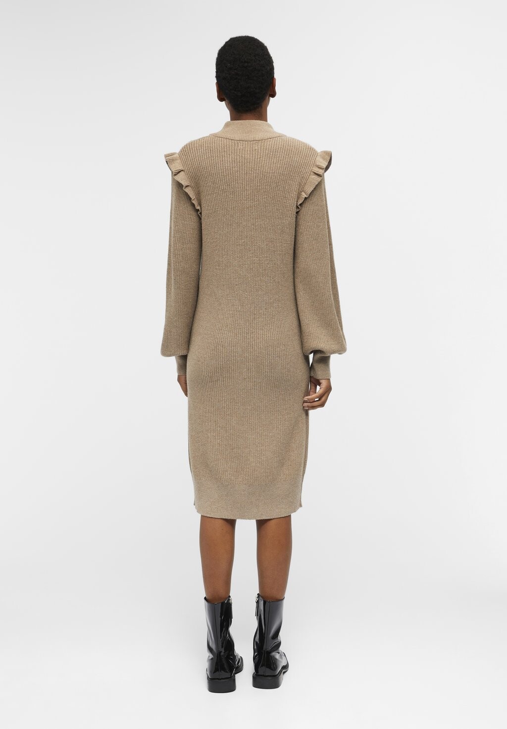 Платье-свитер Objmalena Ruffle Dress Object, бежевый
Платье-свитер Objmalena Ruffle Dress Object, бежевый