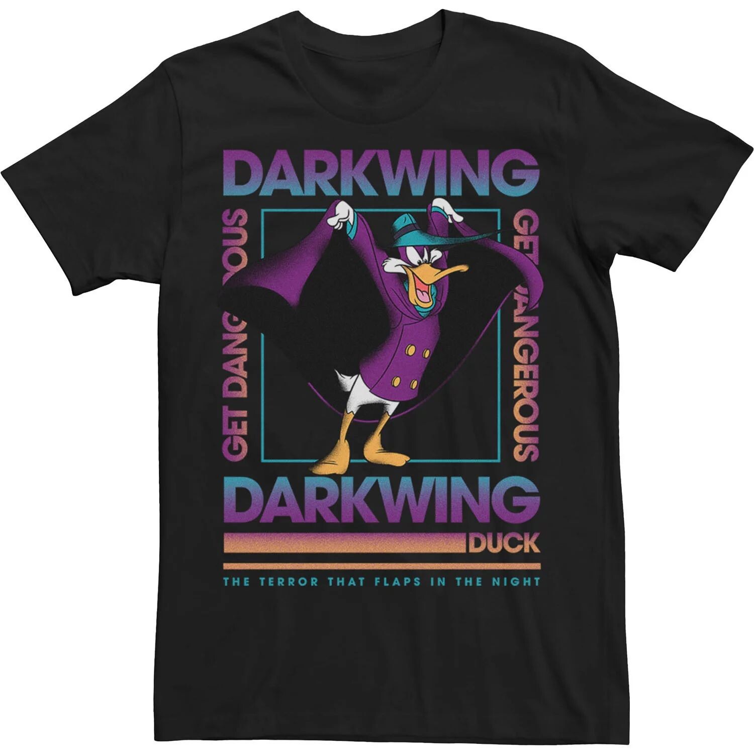 Мужская квадратная футболка Disney Darkwing Duck Get Dangerous Licensed Character
Мужская квадратная футболка Disney Darkwing Duck Get Dangerous Licensed Character