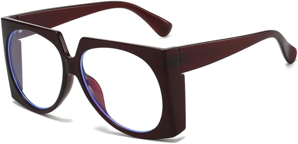 Винтажные солнцезащитные очки большого размера для женщин и мужчин, в стиле панк, популярные, в крупной оправе, роскошные дизайнерские очки с защитой от УФ-излучения UV400 SZVVBKK, Brown Clear
Винтажные солнцезащитные очки большого размера для женщин и мужчин, в стиле панк, популярные, в крупной оправе, роскошные дизайнерские очки с защитой от УФ-излучения UV400 SZVVBKK, Brown Clear