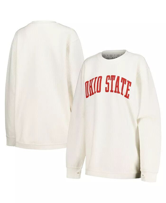 Женская белая состаренная толстовка Ohio State Buckeyes Comfy Corded Vintage-Like Wash Basic Arch Pullover Pressbox
Женская белая состаренная толстовка Ohio State Buckeyes Comfy Corded Vintage-Like Wash Basic Arch Pullover Pressbox