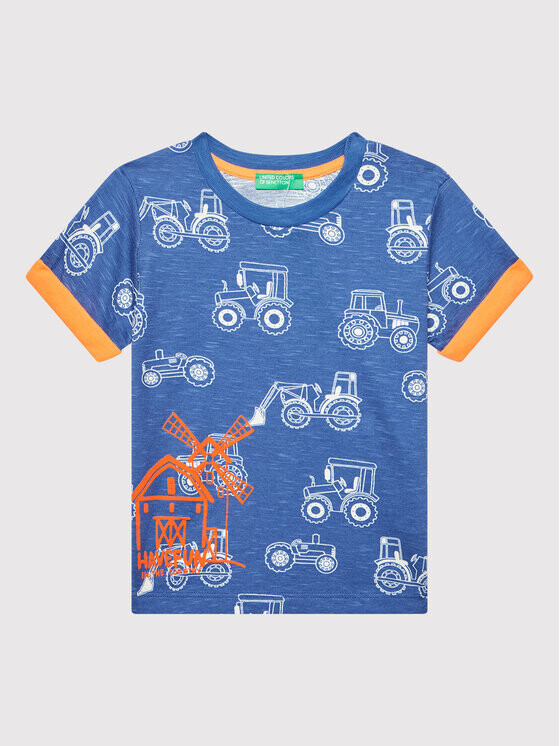 Футболка стандартного кроя United Colors Of Benetton, синий
Футболка стандартного кроя United Colors Of Benetton, синий