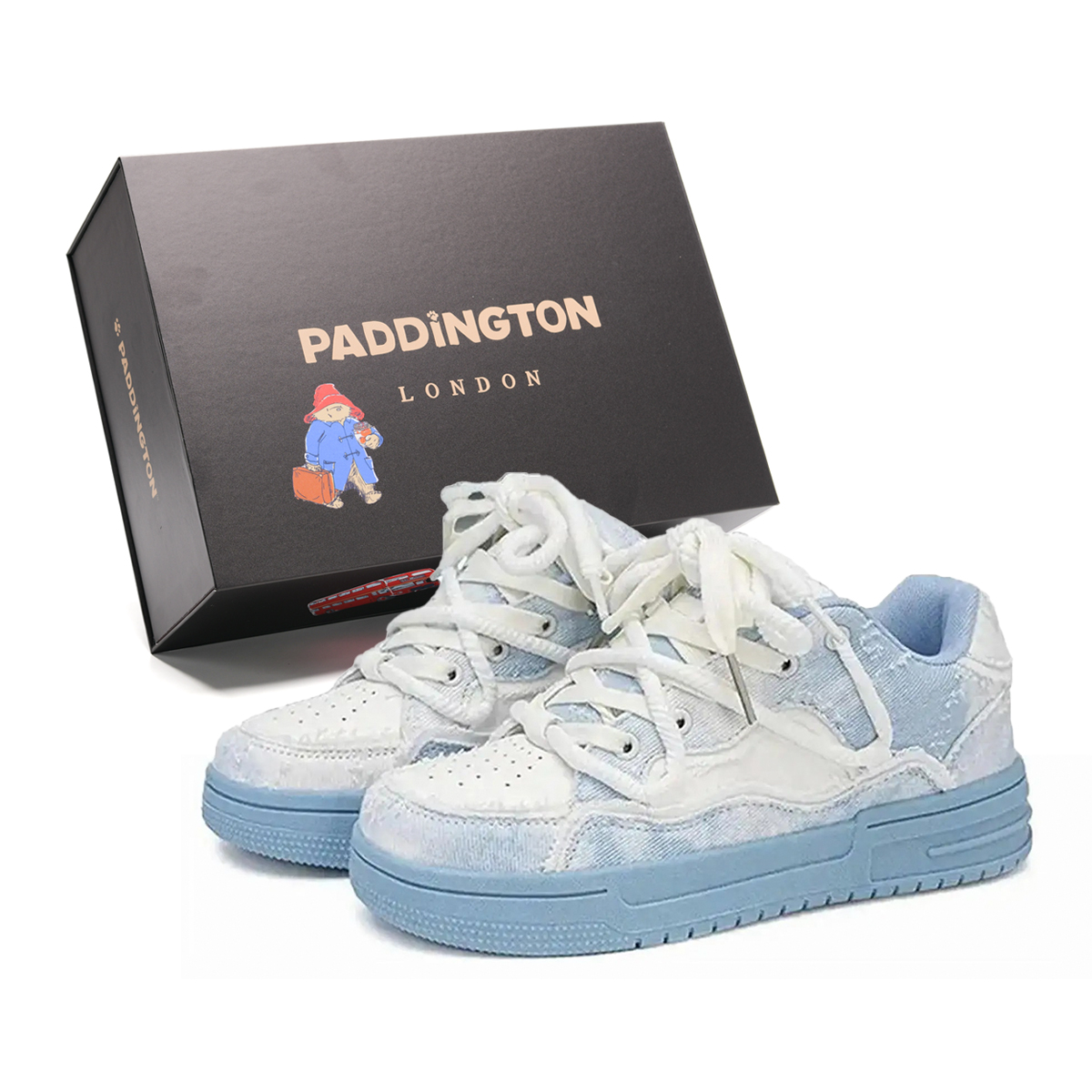 Paddington Bears Износостойкие и легкие низкие скейтерские кроссовки унисекс сине-белые, цвет Blue White
Paddington Bears Износостойкие и легкие низкие скейтерские кроссовки унисекс сине-белые, цвет Blue White