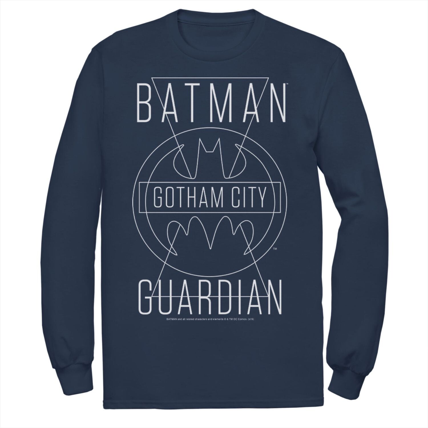 Мужская футболка DC Comics Batman Gotham City Guardian с текстовым плакатом Licensed Character
Мужская футболка DC Comics Batman Gotham City Guardian с текстовым плакатом Licensed Character
