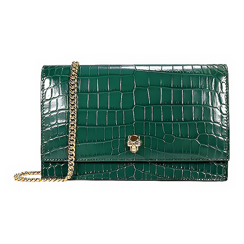 Alexander McQueen Женская зеленая сумка через плечо из коровьей кожи
Alexander McQueen Женская зеленая сумка через плечо из коровьей кожи