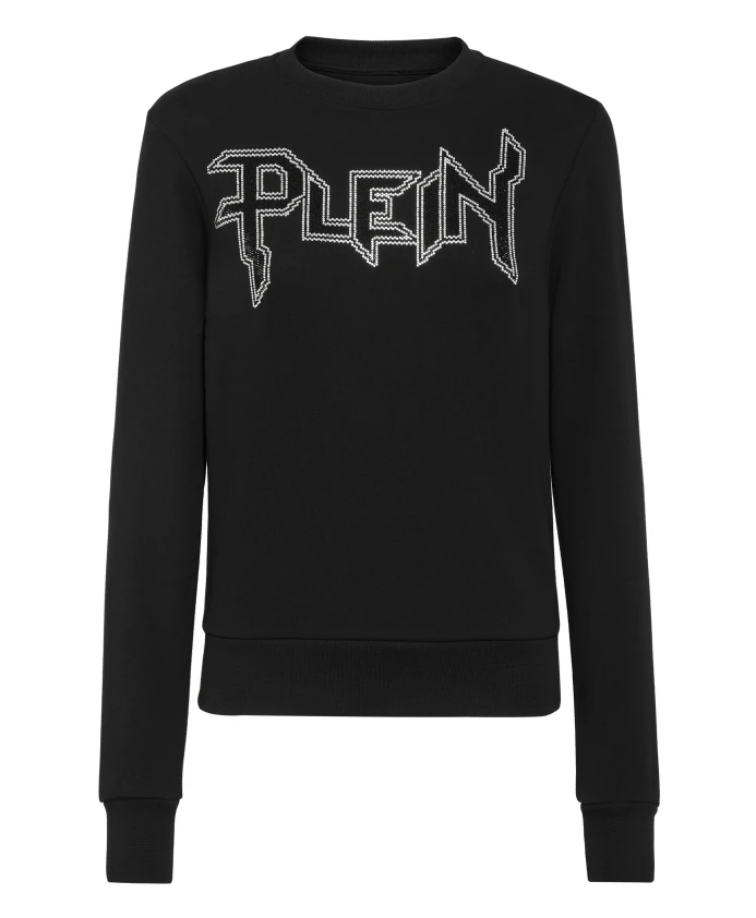 Толстовка с кристаллами Philipp Plein, черный
Толстовка с кристаллами Philipp Plein, черный