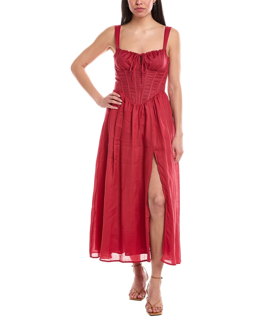 Платье миди Bardot Esra, красный 
Платье миди Bardot Esra, красный