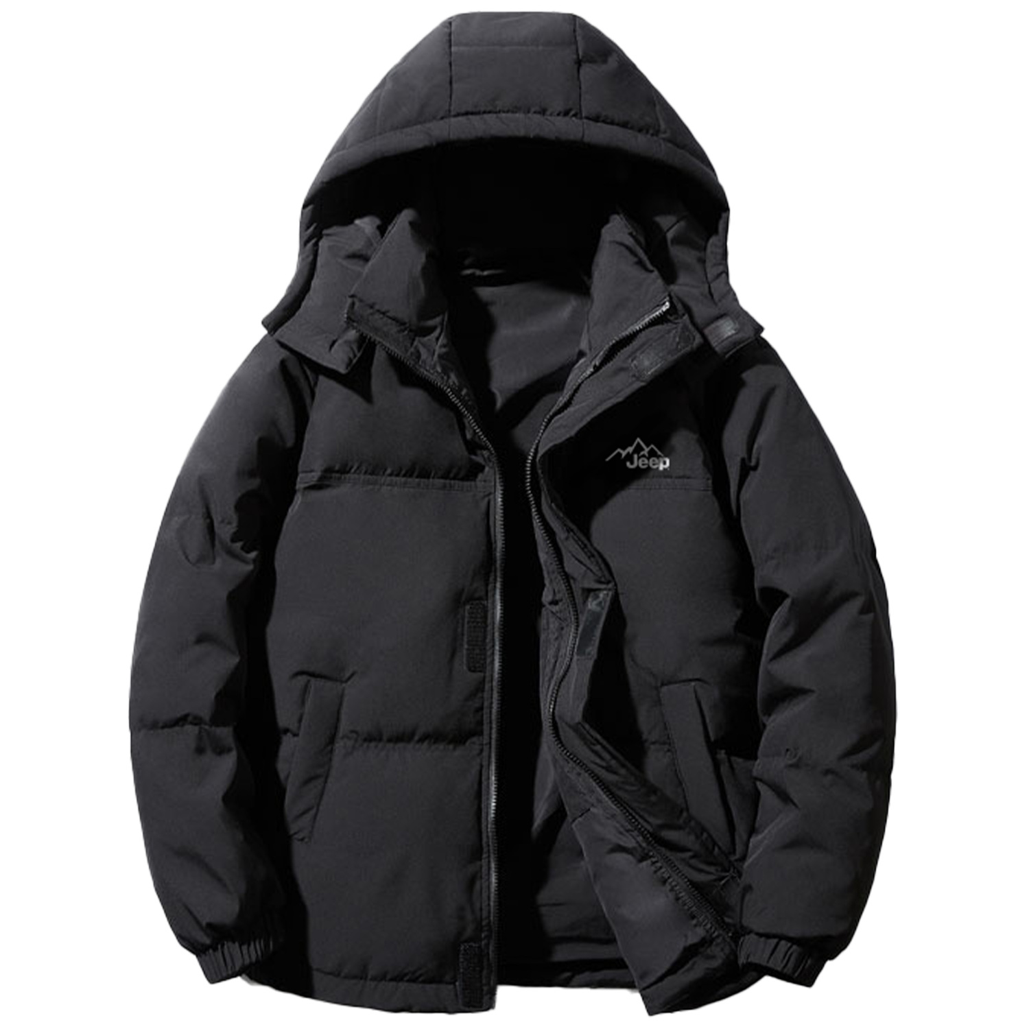 Пуховик Unisex Jeep, черный/хаки
Пуховик Unisex Jeep, черный/хаки