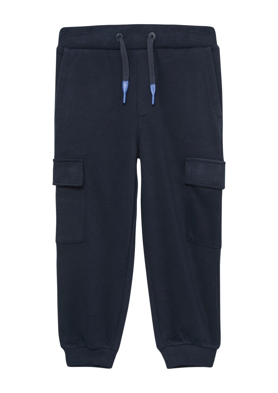 Зауженные брюки s.Oliver, темно-синий 
Зауженные брюки s.Oliver, темно-синий