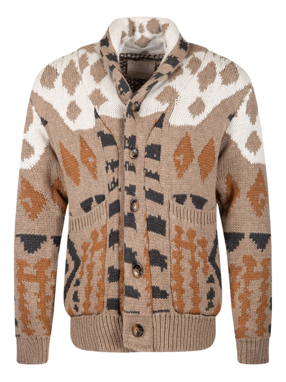 Кардиган с V-образным вырезом Tooco, бежевый
Кардиган с V-образным вырезом Tooco, бежевый