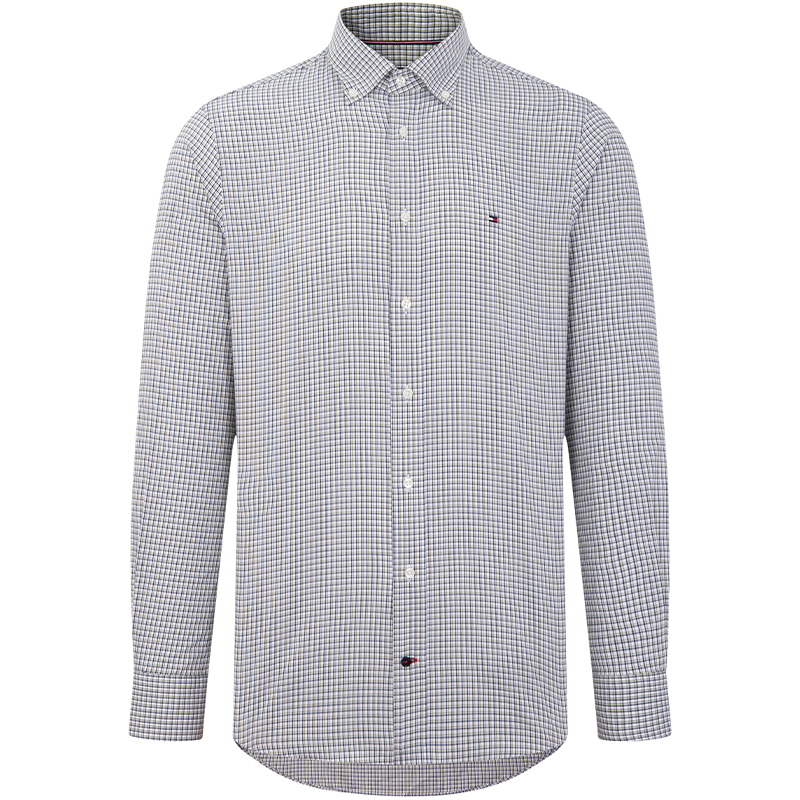 Мужская рубашка с длинными рукавами Tommy Hilfiger, серый plaid 0h7
Мужская рубашка с длинными рукавами Tommy Hilfiger, серый plaid 0h7