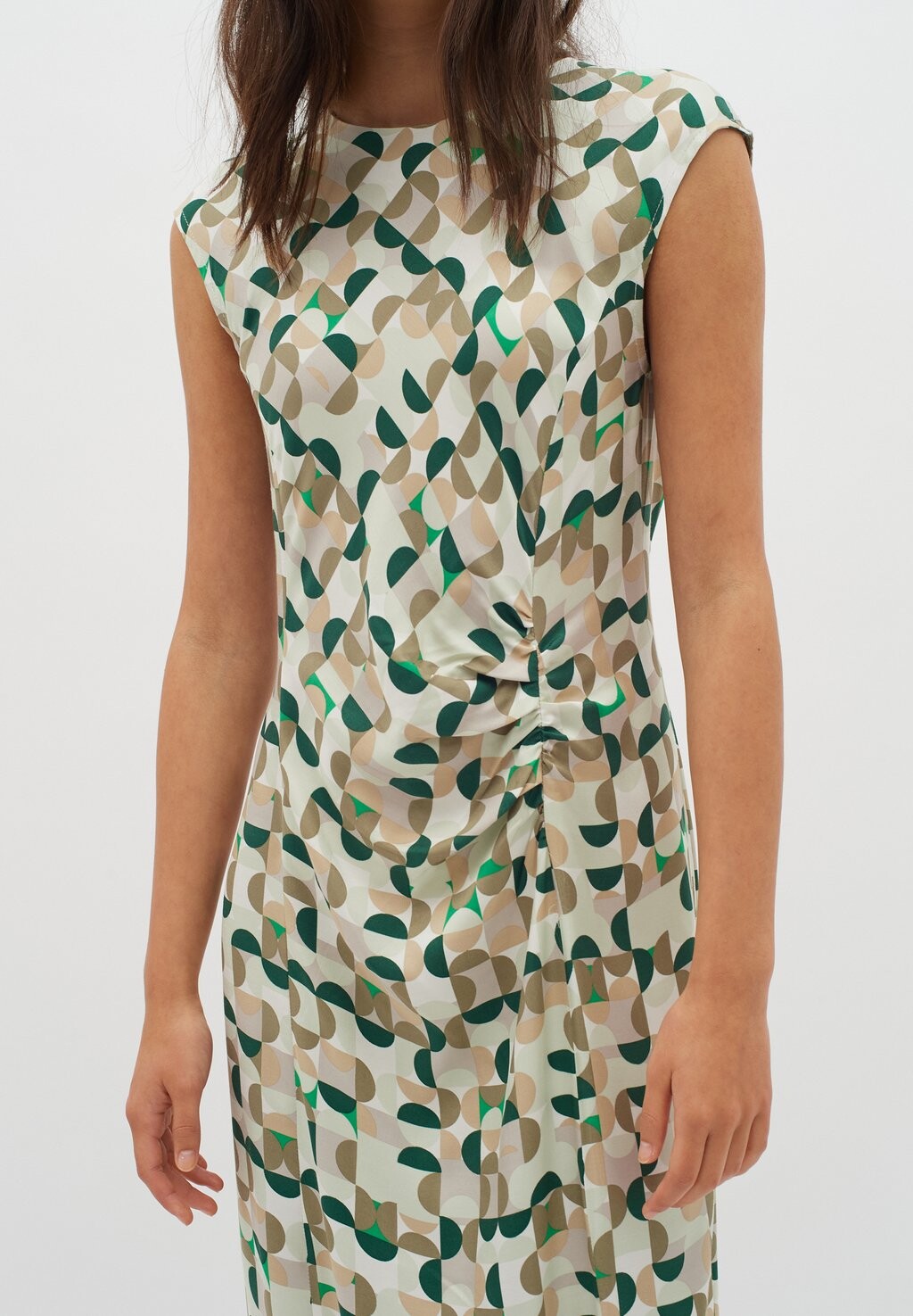 Платье макси InWear, зеленый
Платье макси InWear, зеленый