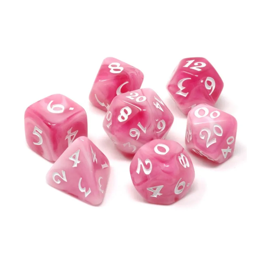 Poly Set - Элессия, Соната восхода солнца (7), Polymer Poly Sets (Die Hard Dice) 
Poly Set - Элессия, Соната восхода солнца (7), Polymer Poly Sets (Die Hard Dice)