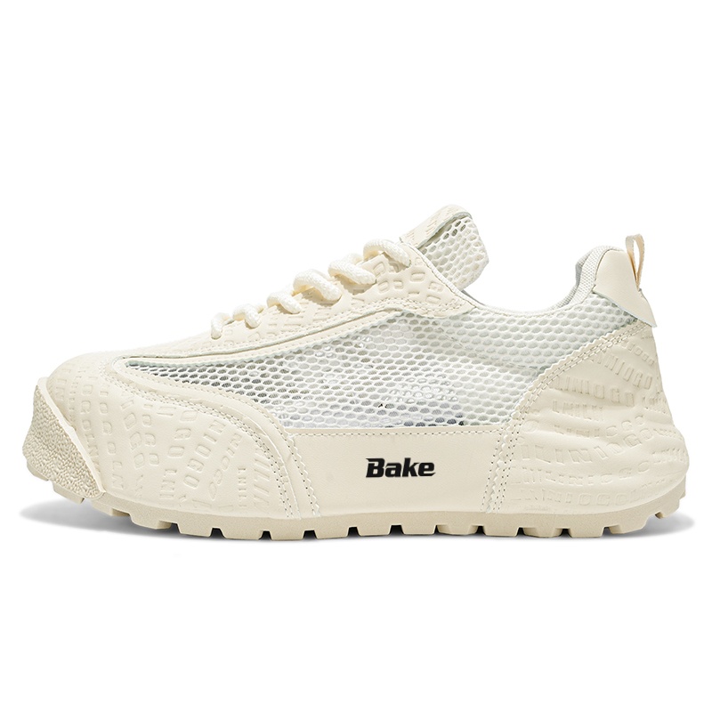 Дышащие и износостойкие низкие повседневные туфли для мужчин BAKE, Beige
Дышащие и износостойкие низкие повседневные туфли для мужчин BAKE, Beige